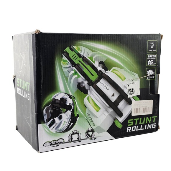 BAZADER Other - Bazader Stunt Rolling RC Car High Speed 15KM/H R/C Vehicle Green White